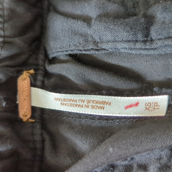 Free People New Light Parachute Pants Black XS - Picture 15 of 16